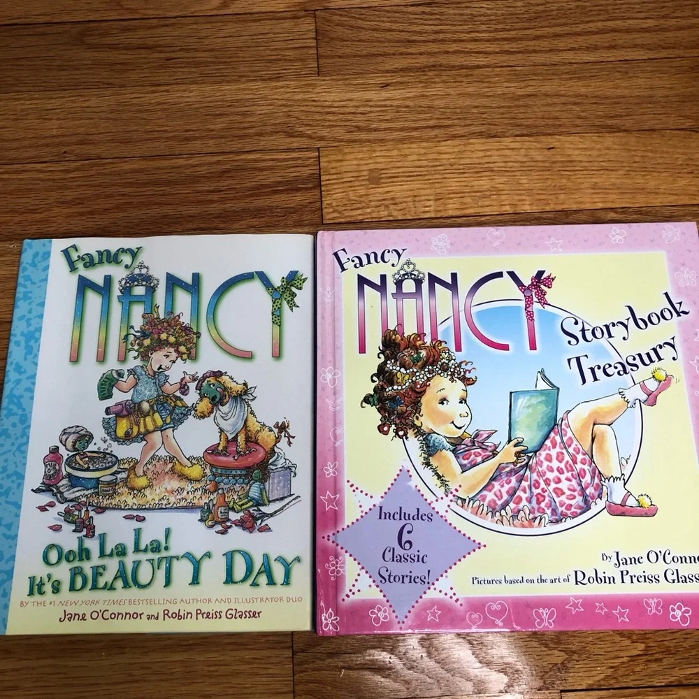 Fancy Nancy hardcover books 6 storybook‎ collection and Ooh La La Beauty Day